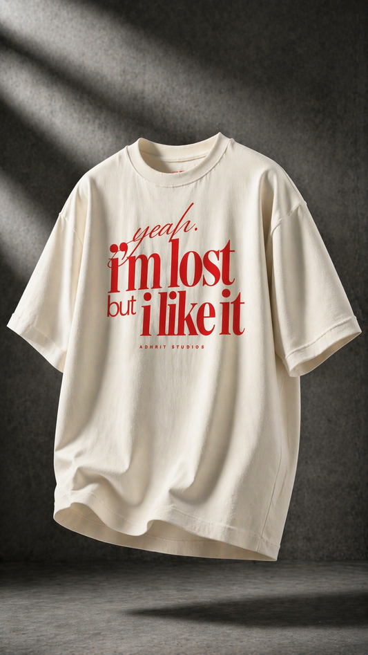 Stay Lost Stay You || Oversized Classic T-Shirt || Adhrit Studios