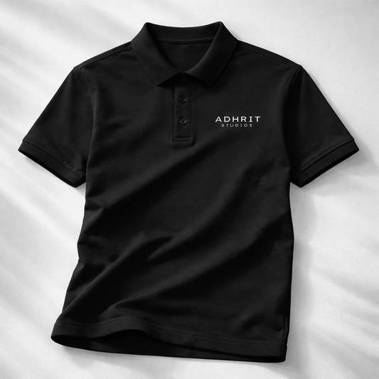 Adhrit Studios Premium Men's Polo || Airtex Fabric