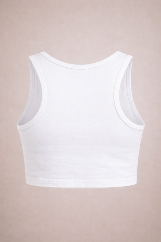 Sweet Heart – Retro Vibe Crop Tank Top